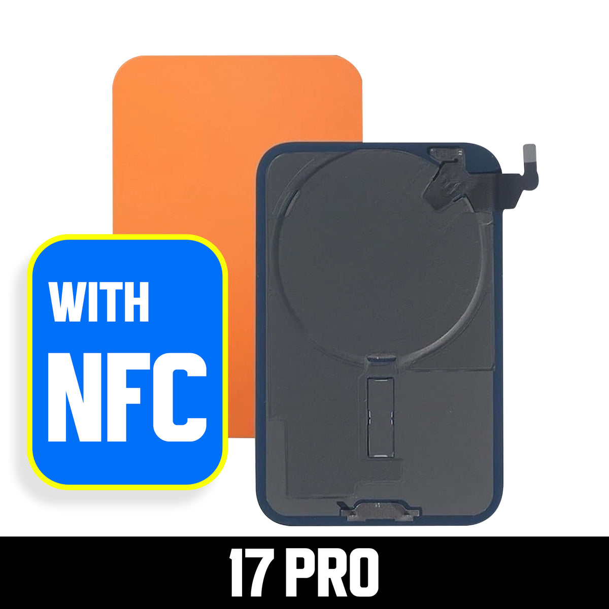 Back Glass W/MagSafe Magnet & NFC for IPHONE 17 PRO - After Market