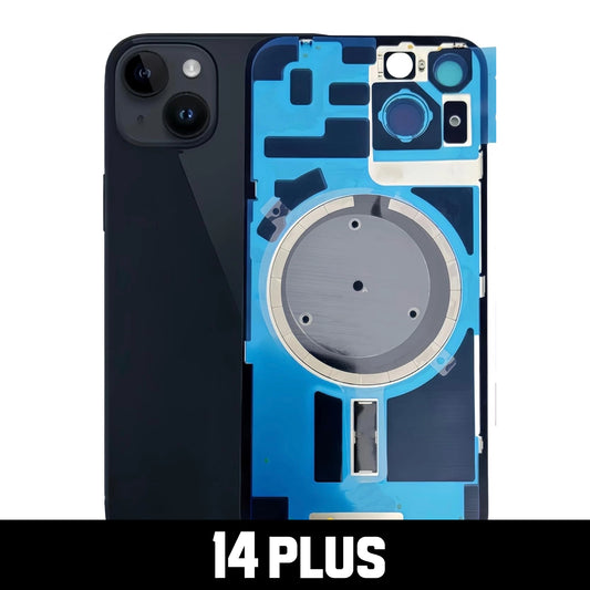 Back Glass W/MagSafe Magnet & Steel Plate for IPHONE 14 PLUS - After Market
